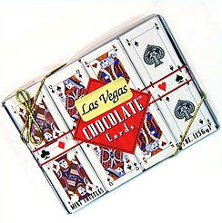 16-pc Chocolate Playing Card Box